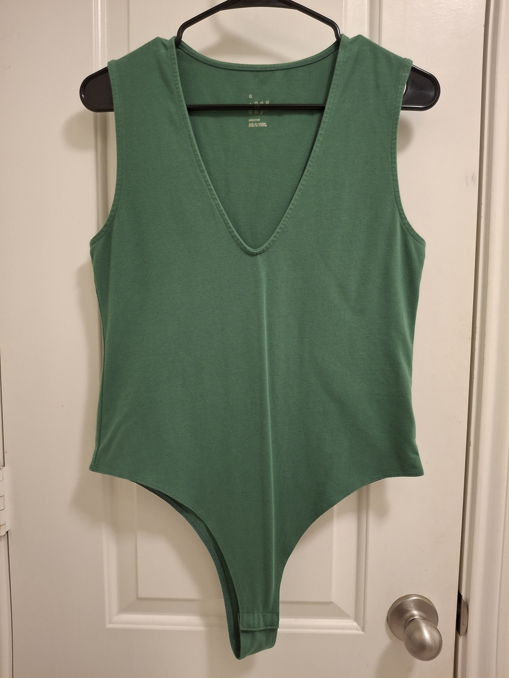 a new day Green Crewneck Top